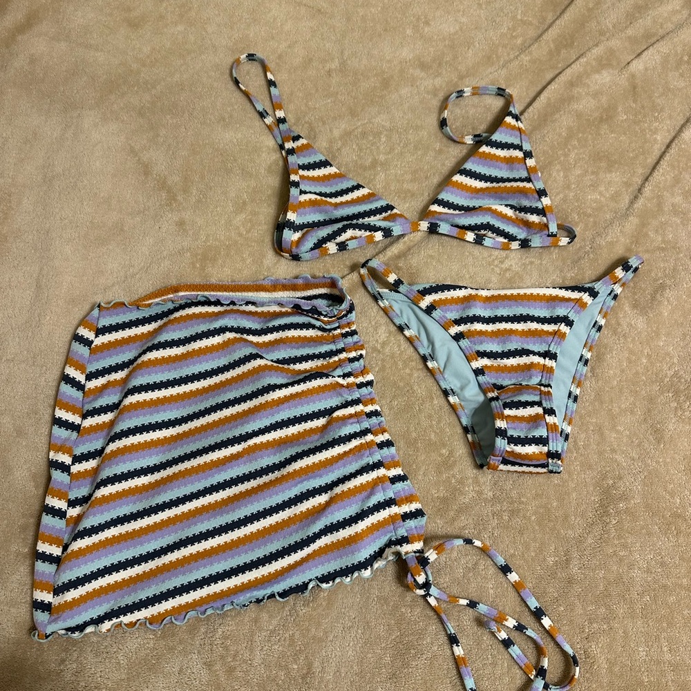 L*Space Light Blue Bikini Set